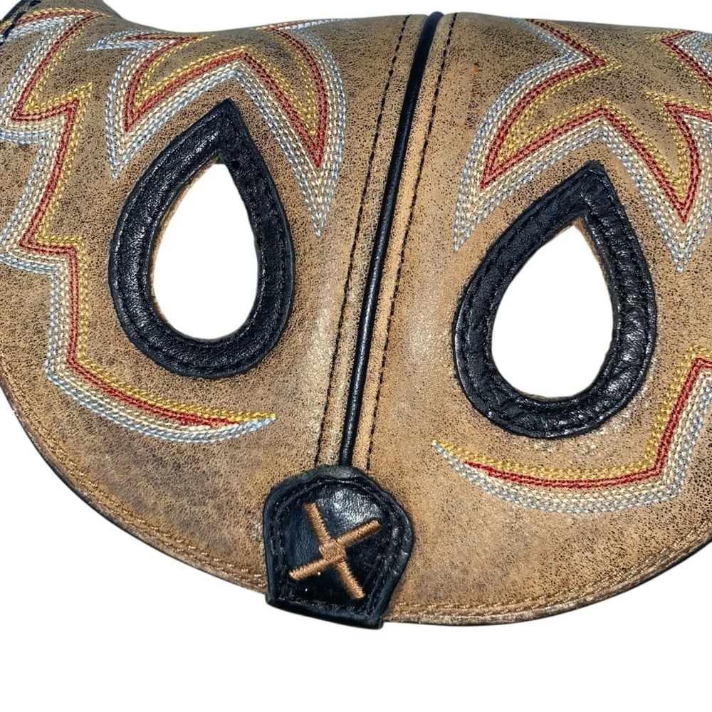 Twisted X Repurposed Shoulder Bag Rope Strap Southwestern Western Hemp Boot Flap